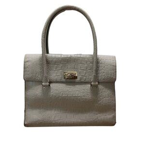 Kate Spade Croc-Embossed Shoulder Bag